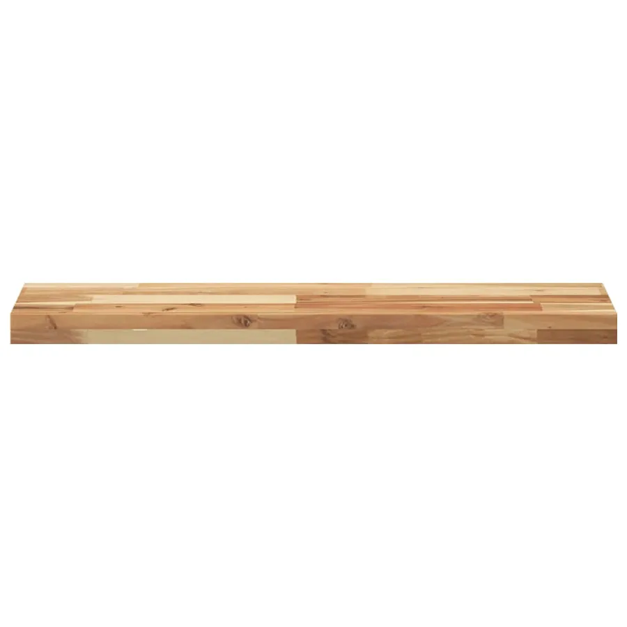Étagères flottantes 3 pcs 80x20x4 cm acacia massif à l'huile - 4