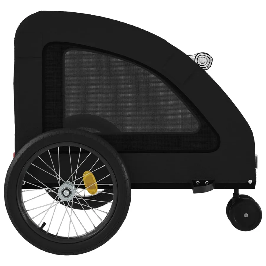 Remorque de vélo pour animaux de compagnie noir - 7