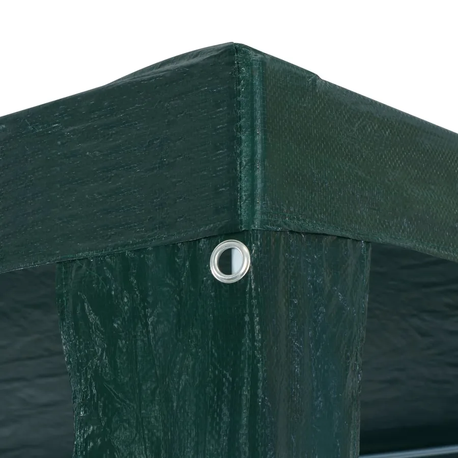 Tente de réception 3x3 m PE Vert - 4