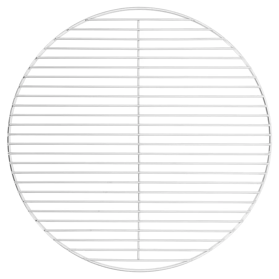 Grille de barbecue ronde Ø50 cm acier inoxydable 304