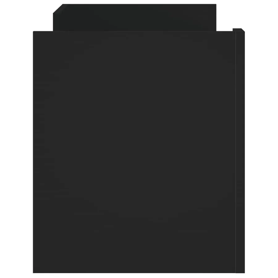 Meuble TV Noir 100x35x40 cm Bois d'ingénierie - 5