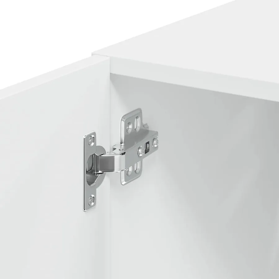 Armoire de rangement mince blanc 40x42,5x225 cm - 10