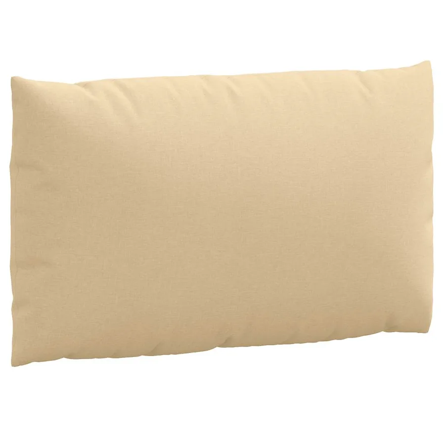 Coussins de palette lot de 3 beige mélangé tissu - 6