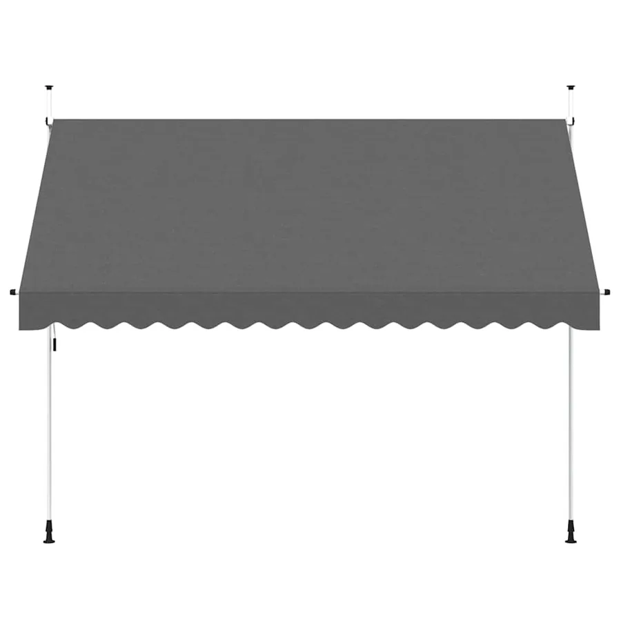 Manual retractable awning 350 cm Anthracite - 3