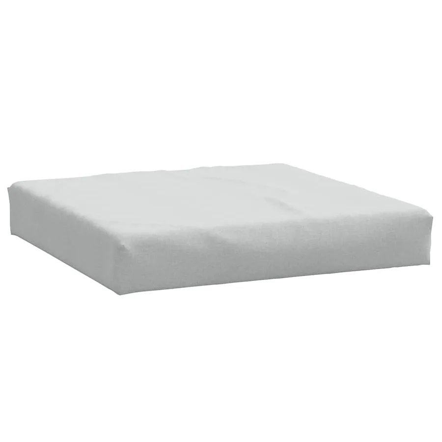 Coussins de palette lot de 2 gris clair mélangé tissu - 5