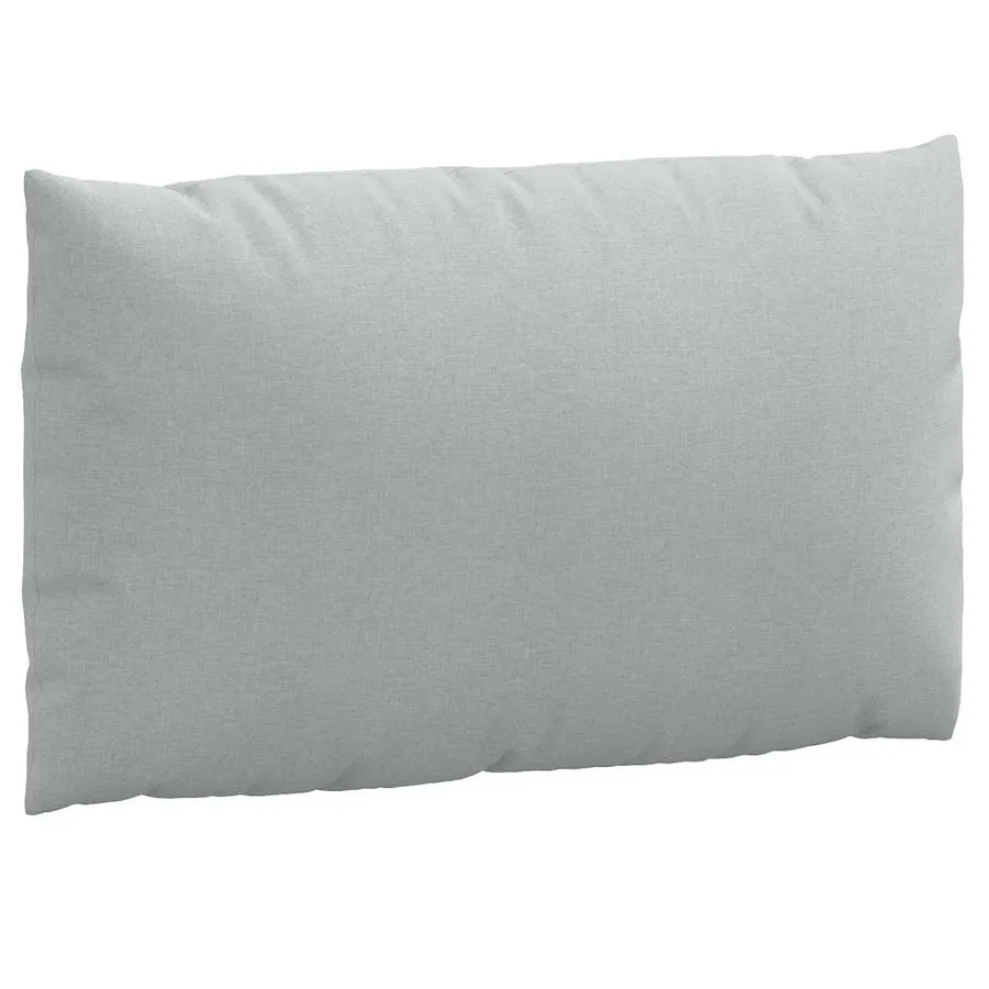 Coussins de palette lot de 2 gris clair mélangé tissu - 6
