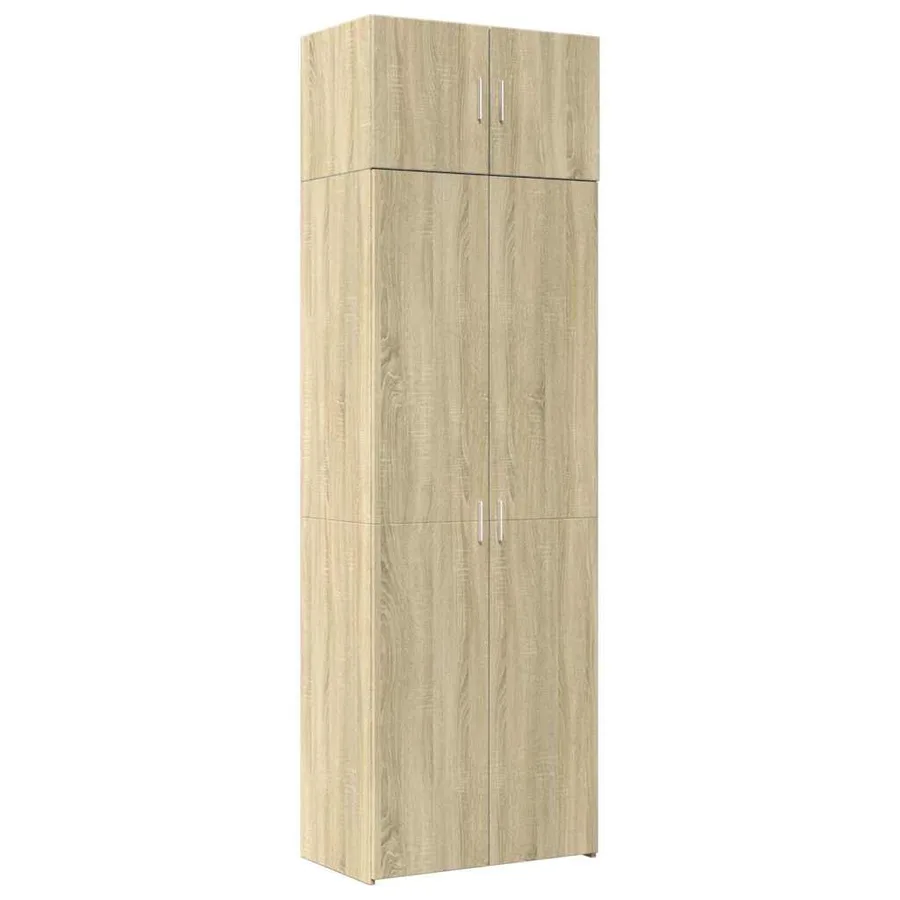 Armoire de rangement chêne sonoma 70x42,5x225 cm - 2