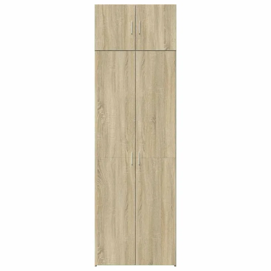 Armoire de rangement chêne sonoma 70x42,5x225 cm - 4