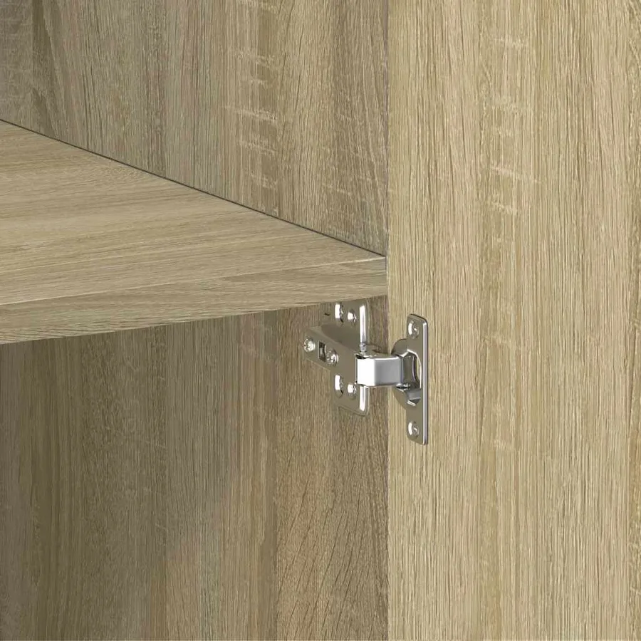 Armoire de rangement chêne sonoma 70x42,5x225 cm - 9