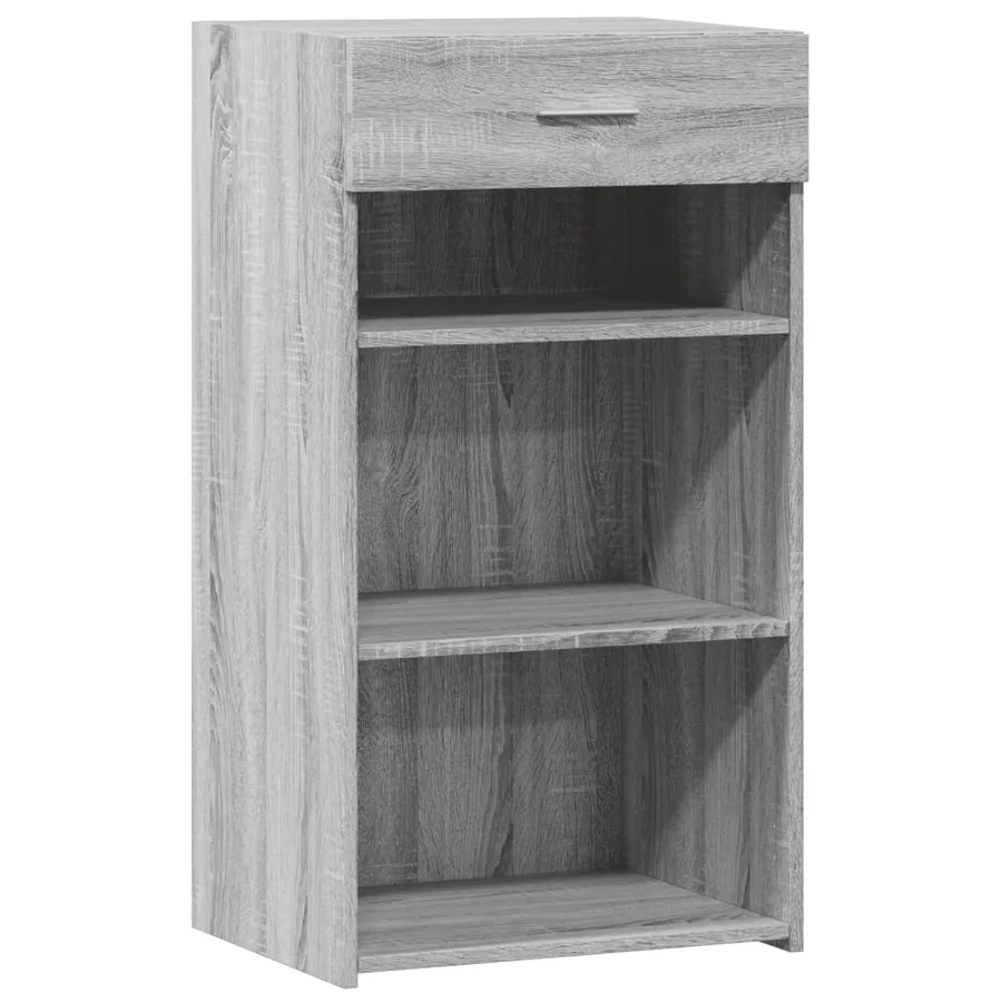 Buffet sonoma gris 50x42,5x93 cm bois d'ingénierie - 2