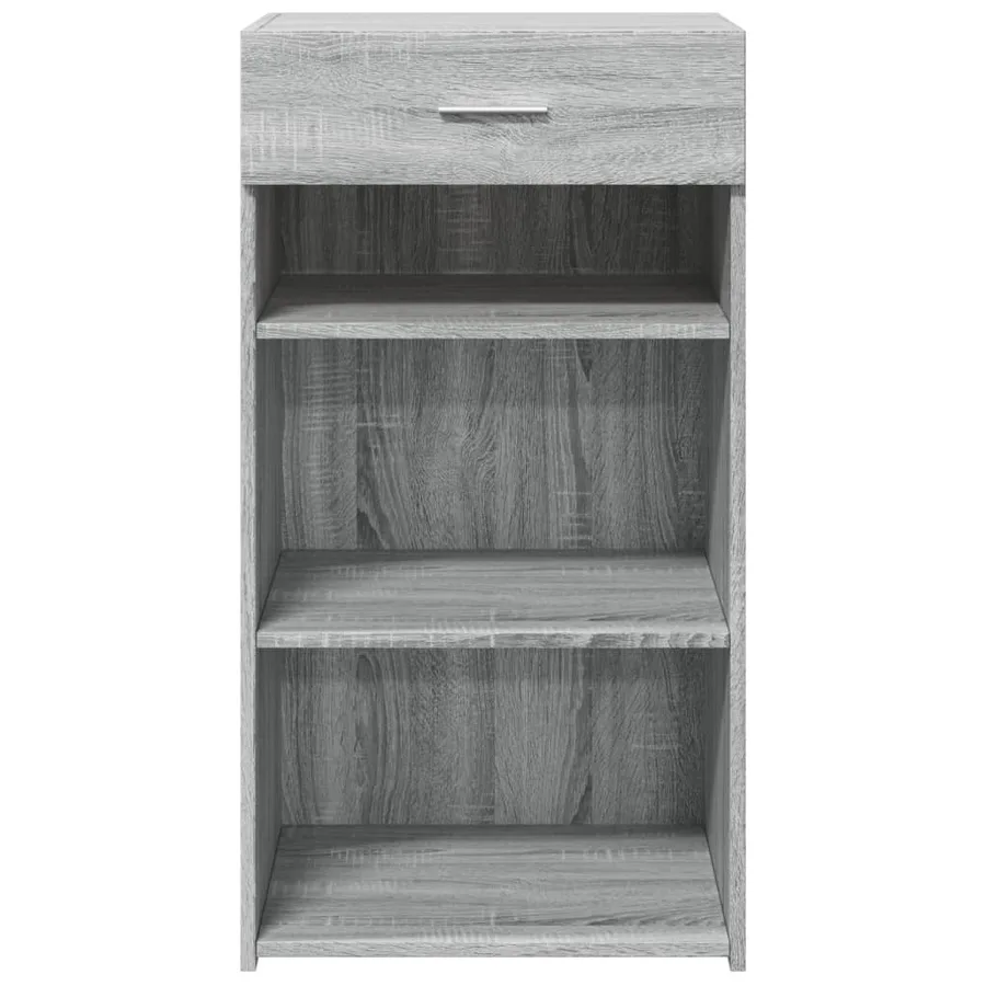 Buffet sonoma gris 50x42,5x93 cm bois d'ingénierie - 4