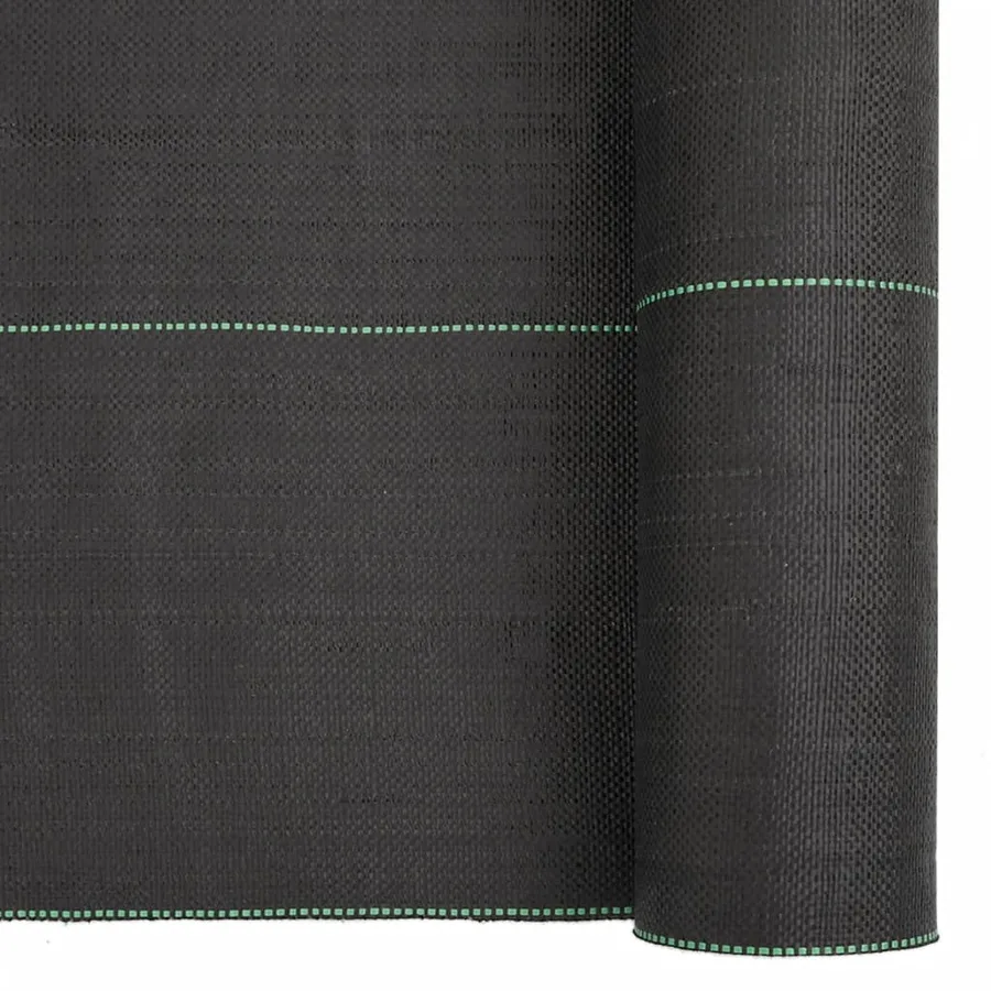 Membrane anti-mauvaises herbes noir 1,5x100 m PP - 6