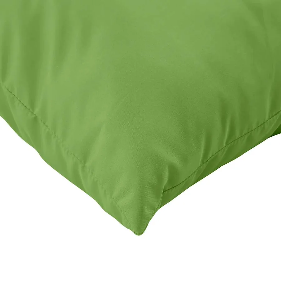 Coussins de palette lot de 3 vert mélangé tissu - 7