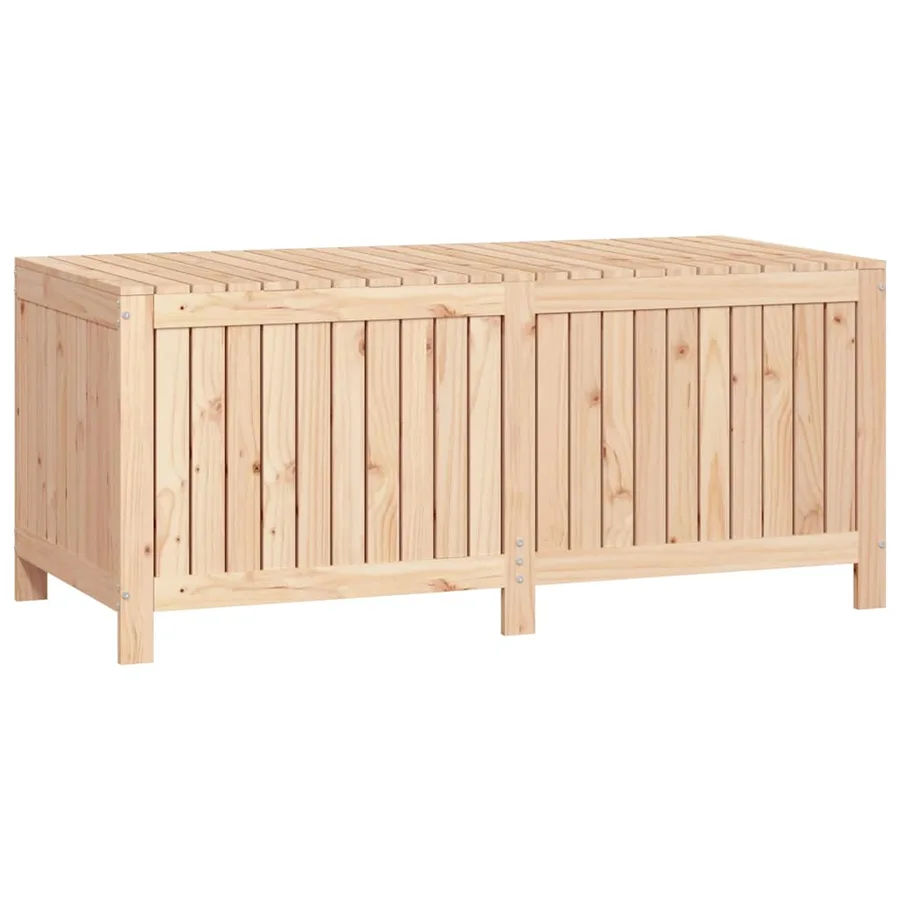 Garden storage box 147x68x64 cm Solid pine wood - 5