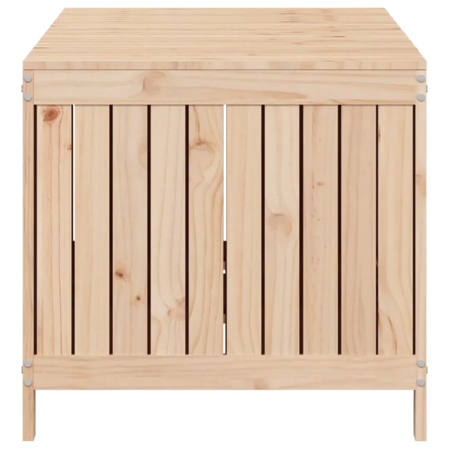 Boîte de rangement de jardin 147x68x64 cm Bois massif de pin - 7