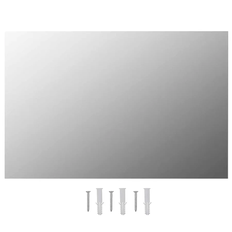 Miroir mural 60 x 40 cm Rectangulaire Verre - 2