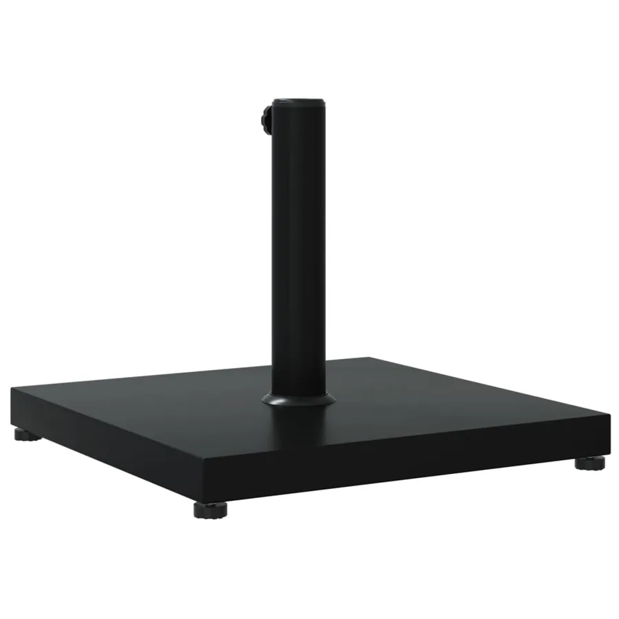 Base de parasol pour mâts Ø32/38/48 mm 18 kg carré - 6