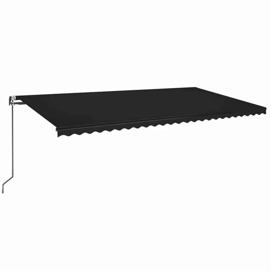 Automatic retractable awning 600x350 cm Anthracite - 2