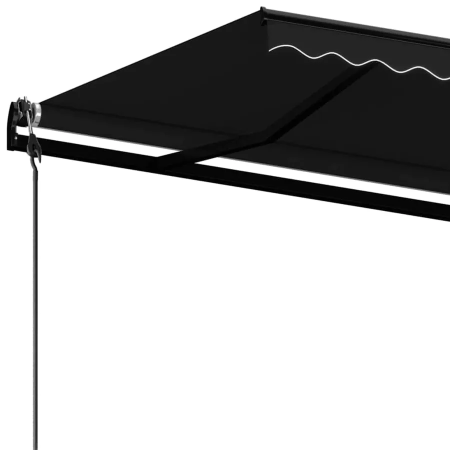 Auvent rétractable automatique 600x350 cm Anthracite - 5
