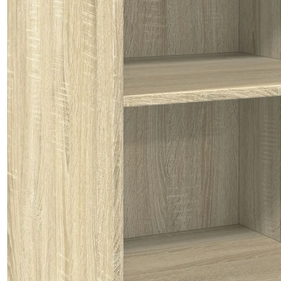 Buffet chêne sonoma 50x41x93 cm bois d'ingénierie - 7