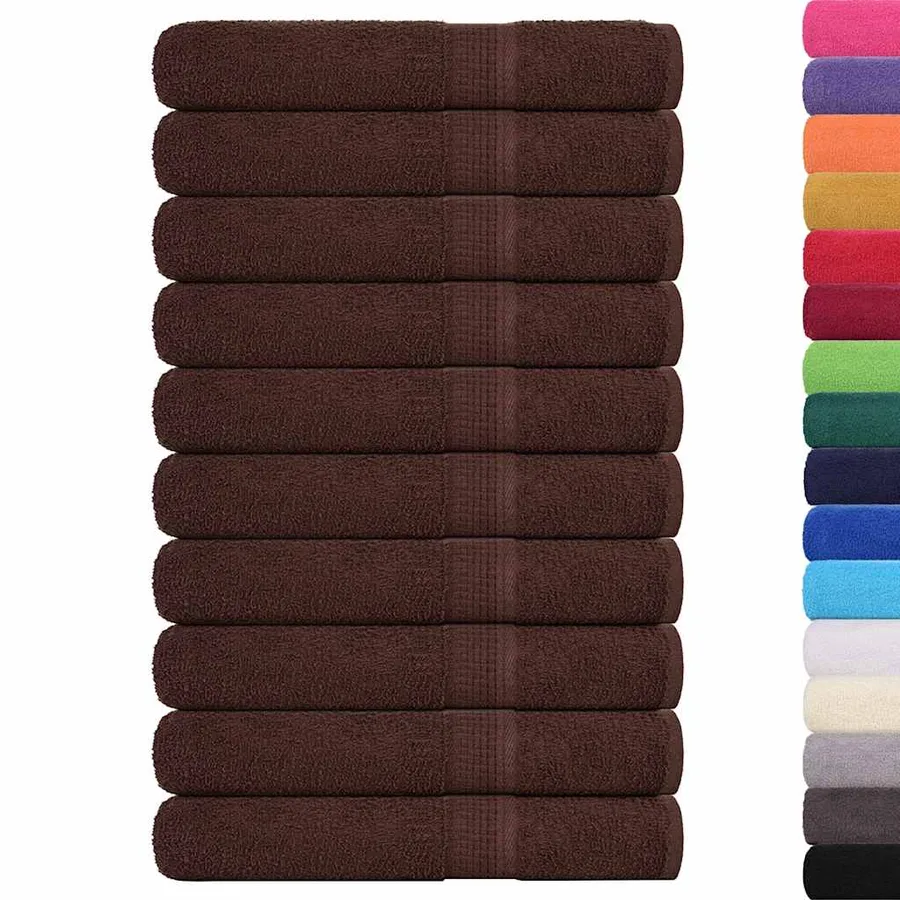 Serviettes FROGN 10 pcs marron 100x200 cm 360 g/m² - 2