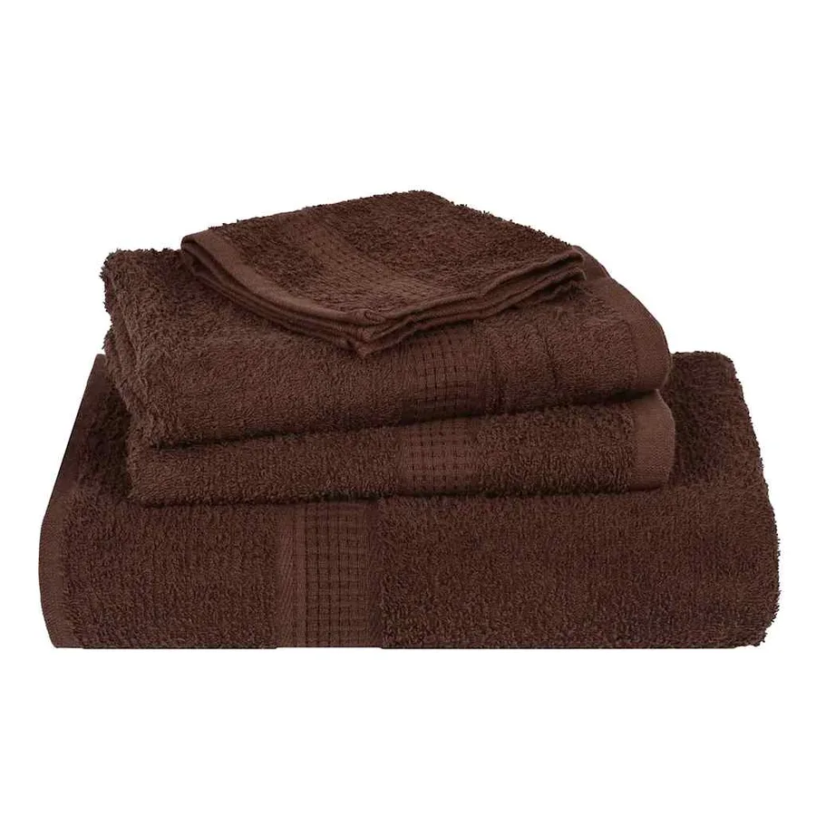 Serviettes FROGN 10 pcs marron 100x200 cm 360 g/m² - 4
