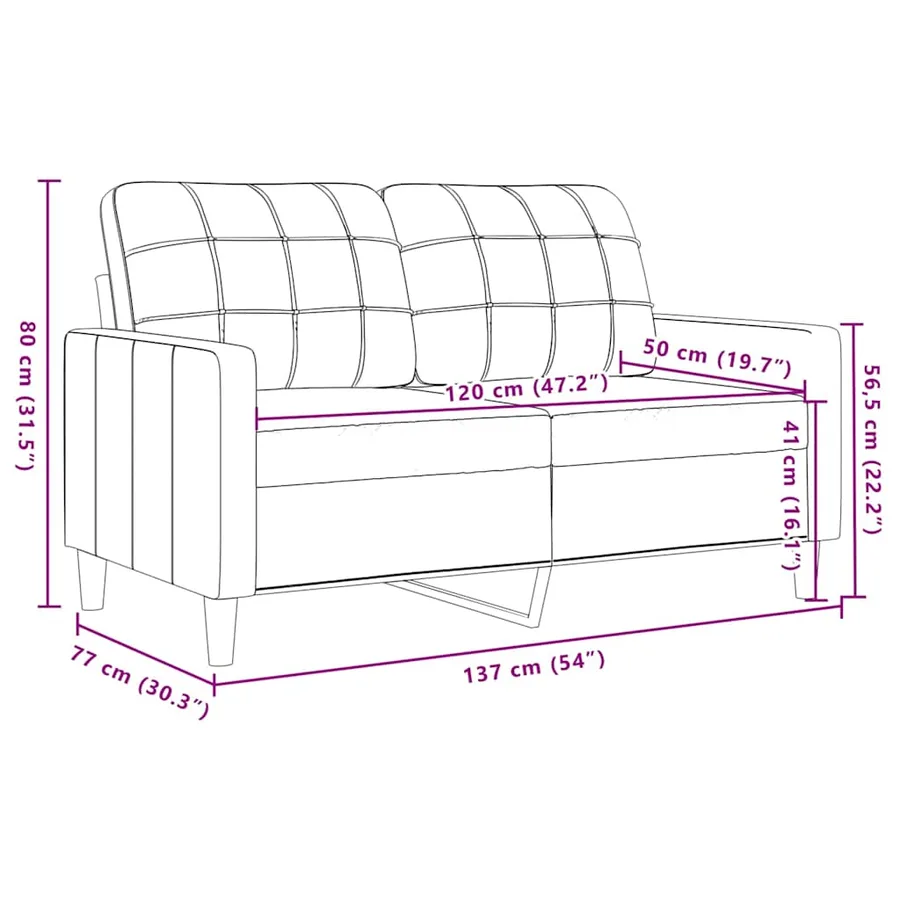 Ensemble de canapés 3 pcs avec coussins Noir Velours - 10
