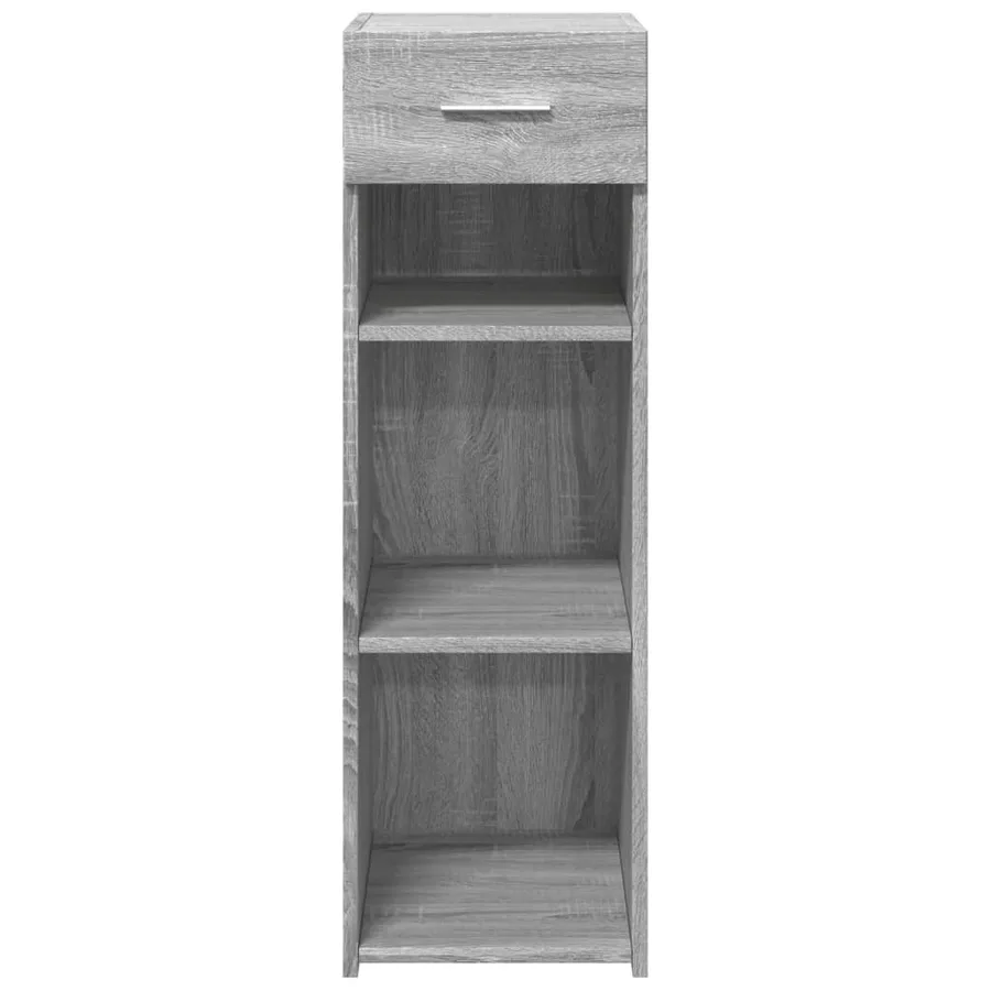 Buffet sonoma gris 30x42,5x93 cm bois d'ingénierie - 4
