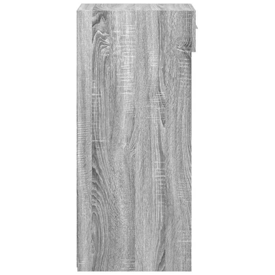 Buffet sonoma gris 30x42,5x93 cm bois d'ingénierie - 5