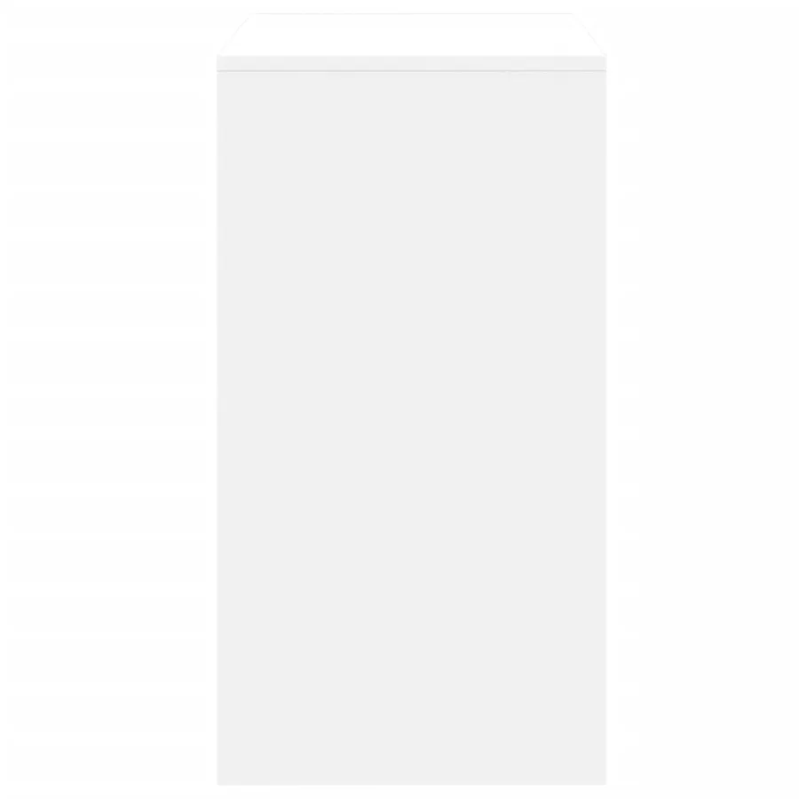Coiffeuse et tabouret blanc 60x40x113,5 cm - 6