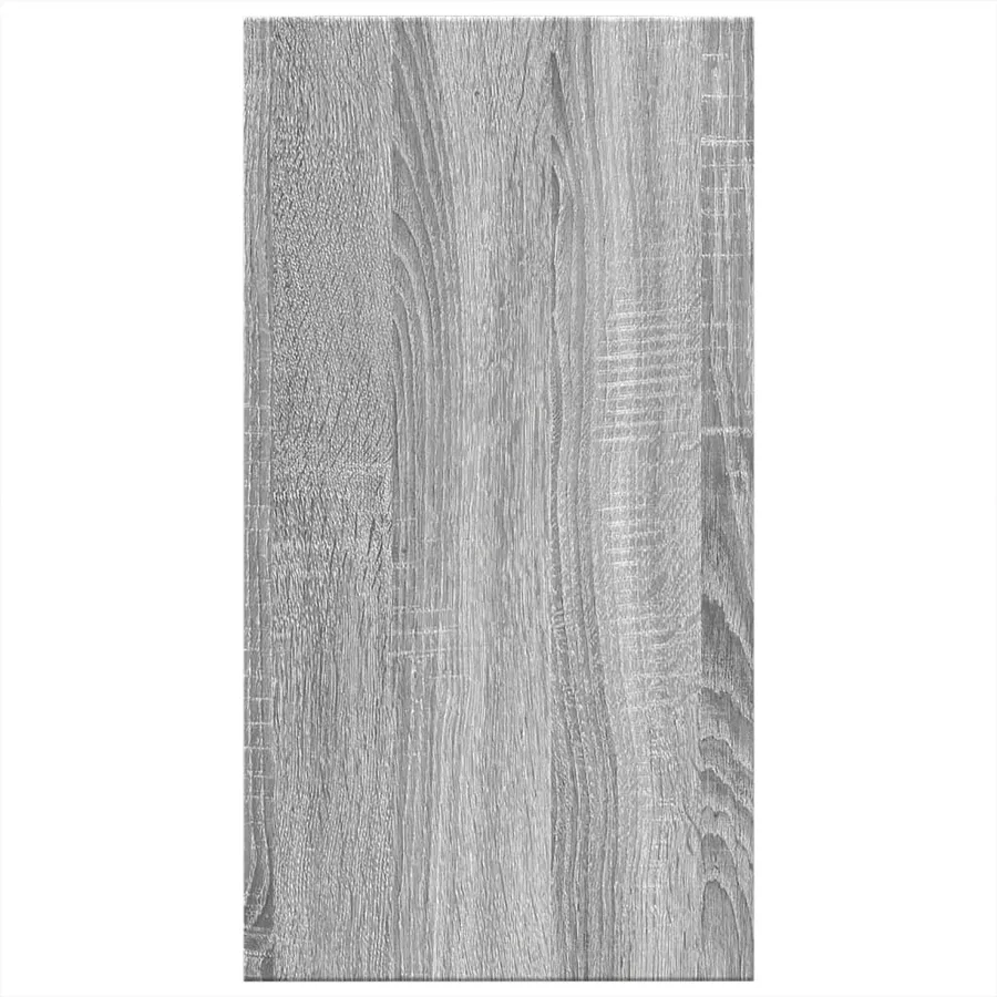 Armoire d'évier sonoma gris 63x29x55 cm bois d'ingénierie - 6