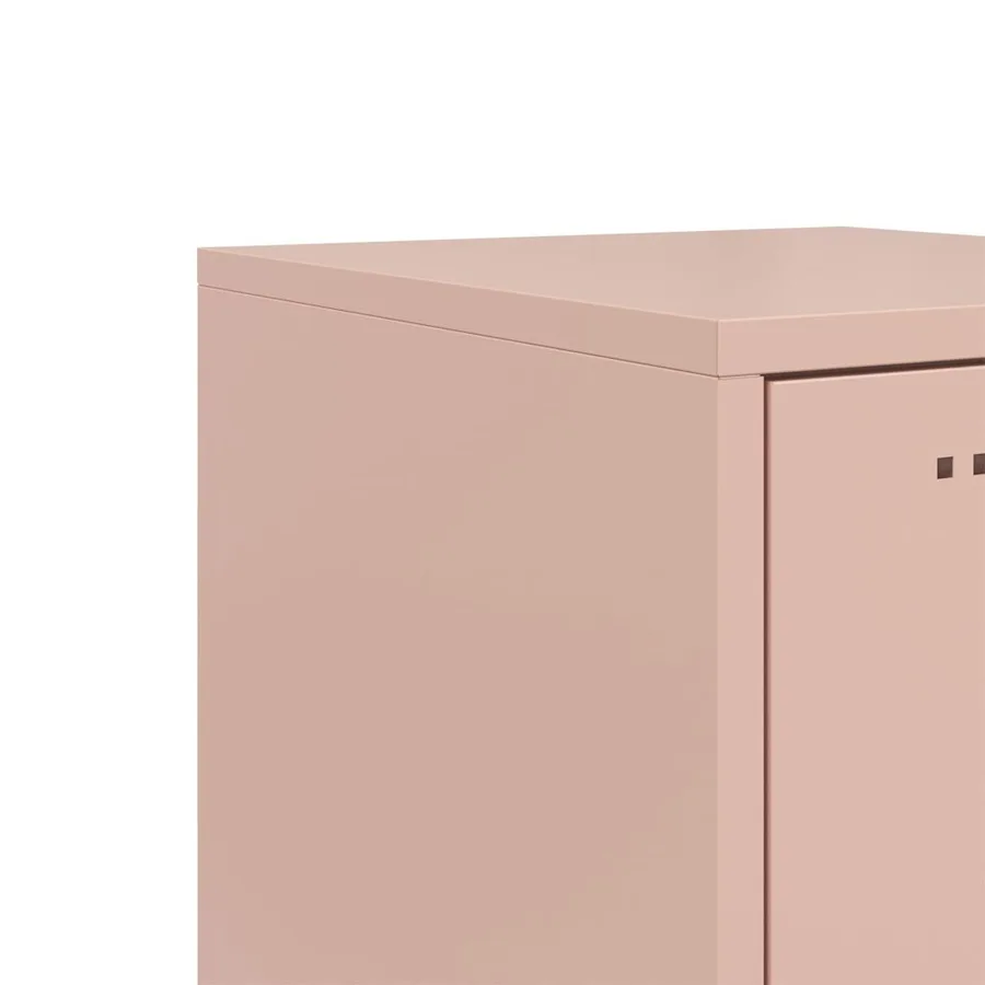 Buffet haut rose 36x39x123 cm acier - 11