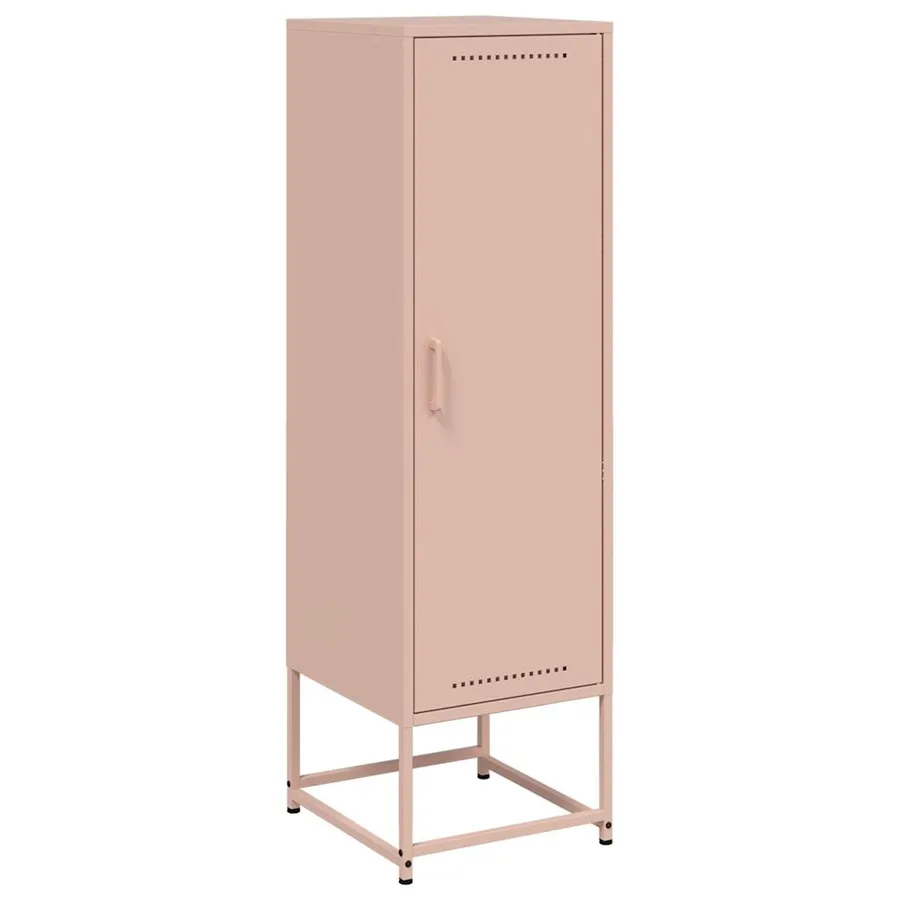Buffet haut rose 36x39x123 cm acier - 2