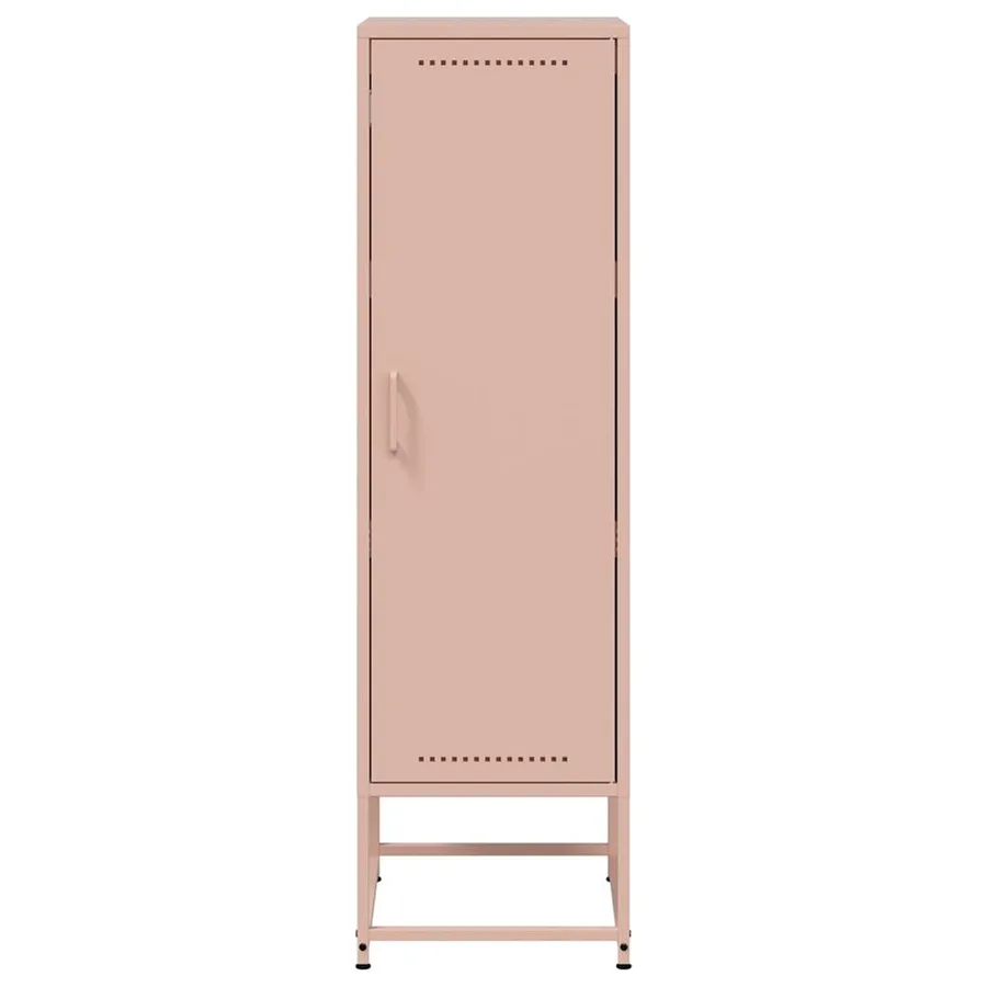 Buffet haut rose 36x39x123 cm acier - 6