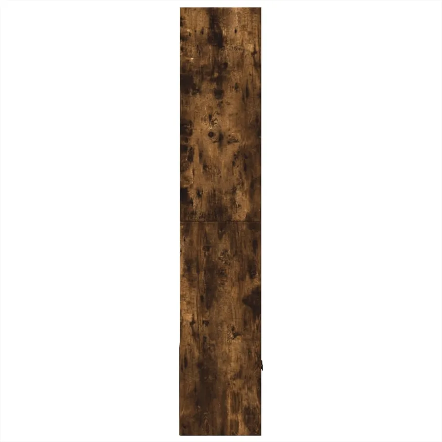Bibliothèque chêne fumé 70x36x189 cm bois d'ingénierie - 4