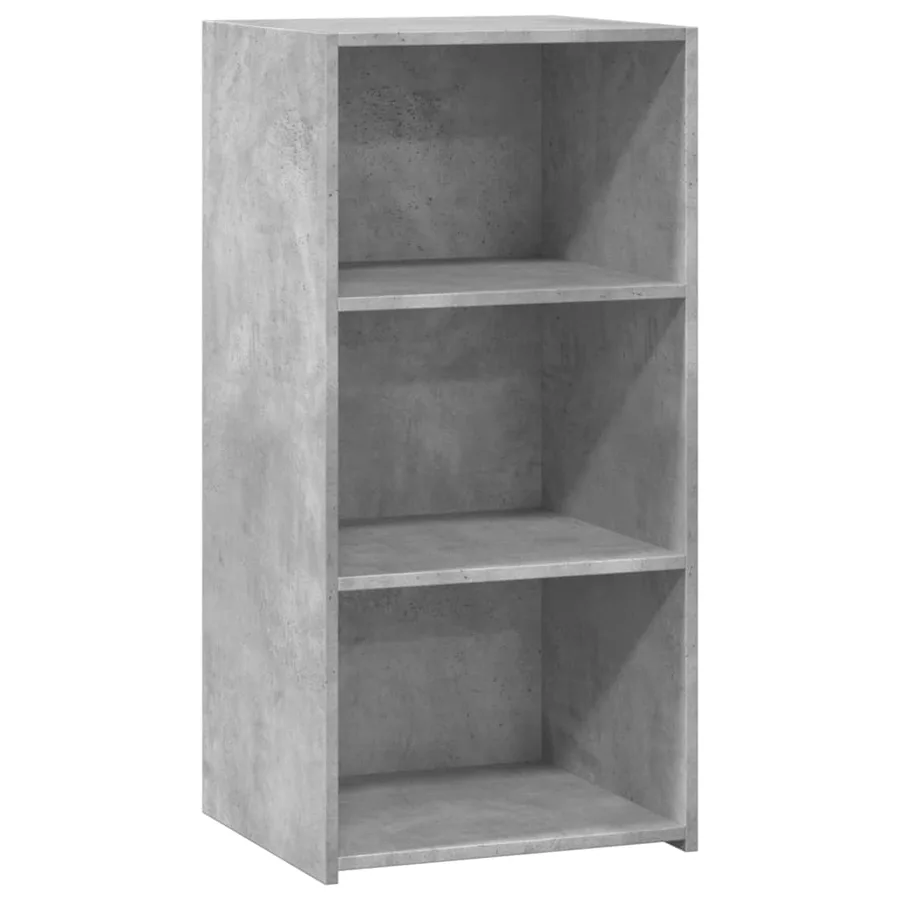 Buffet gris béton 45x41x93 cm bois d'ingénierie - 2