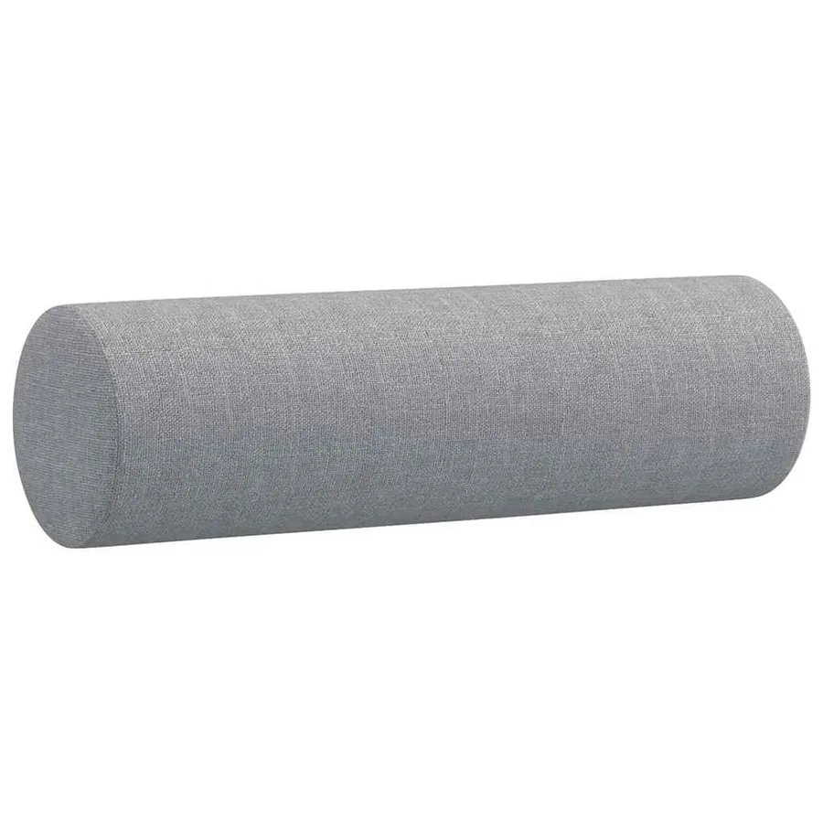 Ensemble de canapés 3 pcs coussins gris clair tissu - 8
