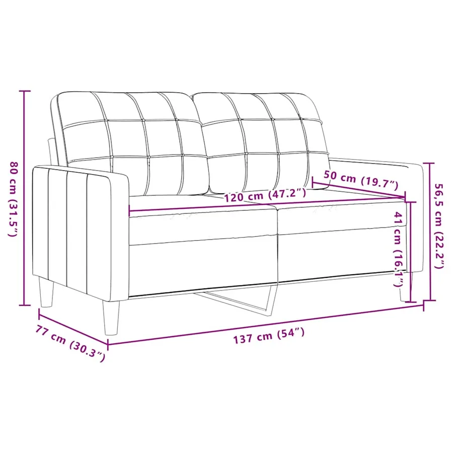 Ensemble de canapés 3pcs et coussins et traversins bleu velours - 12