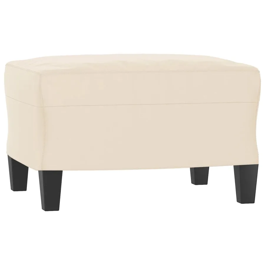 Ensemble de canapés 3 pcs avec coussins Beige Tissu microfibre - 5
