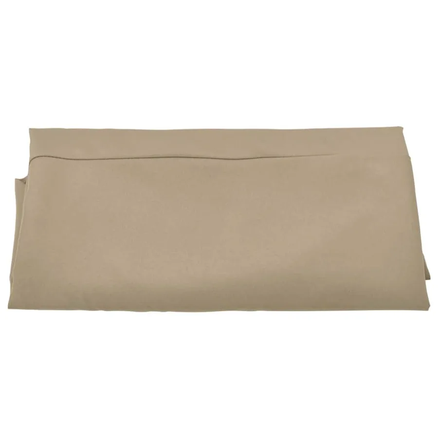 Tissu de rechange pour parasol déporté taupe 350 cm - 6