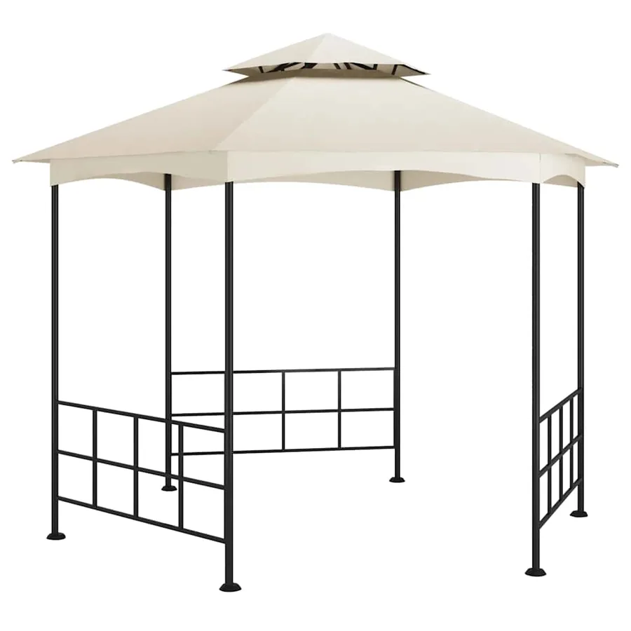 Gazebo with walls 3.1x2.7 m Cream