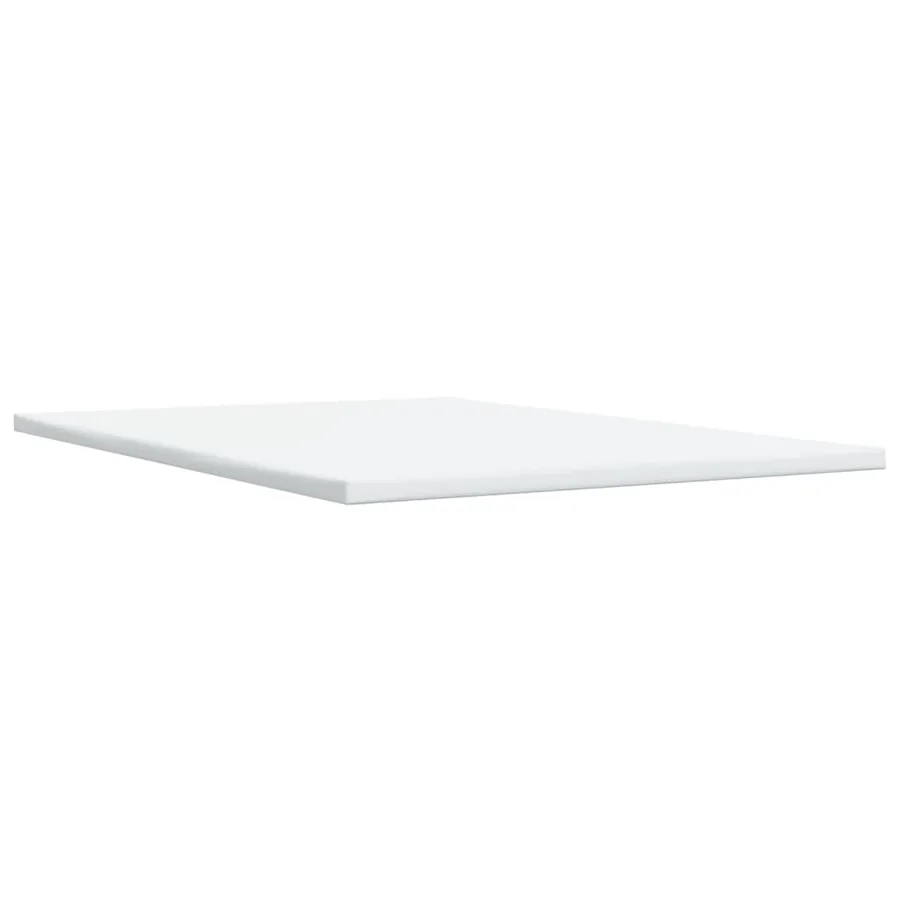 Sommier à lattes de lit et matelas Gris clair 140x190cm Velours - 7