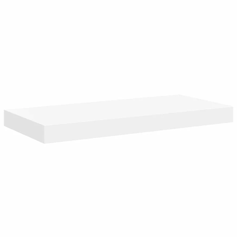 Étagère murale flottante blanc 50x23,5x3,8 cm MDF - 2