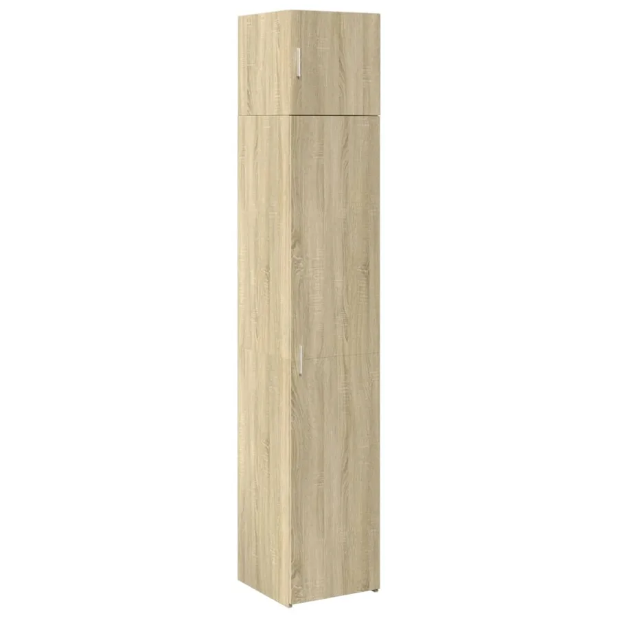 Armoire de rangement mince chêne sonoma 40x42,5x225 cm - 2