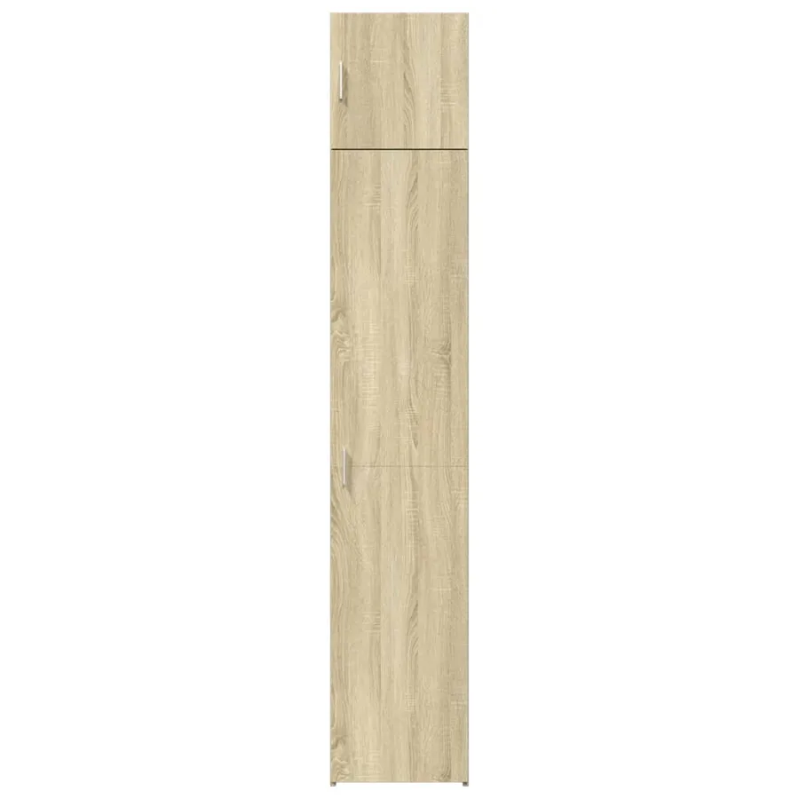 Armoire de rangement mince chêne sonoma 40x42,5x225 cm - 4