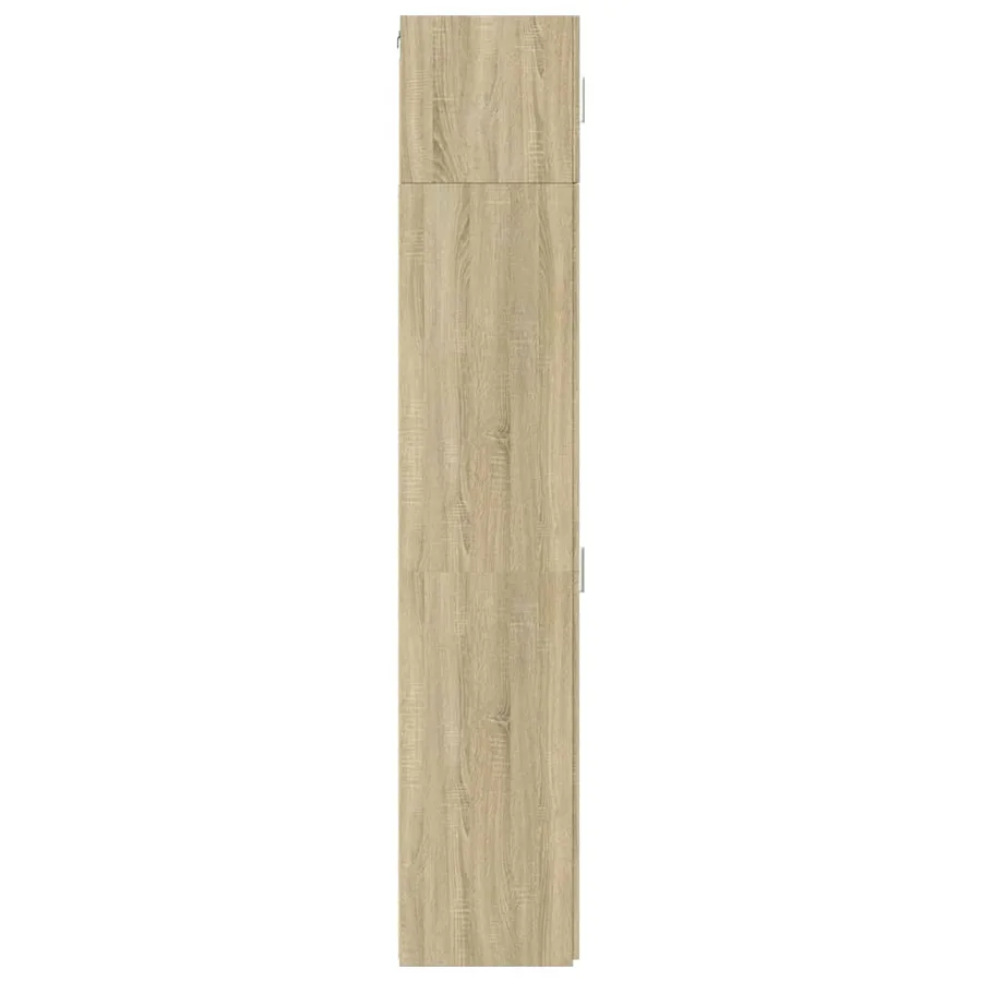 Armoire de rangement mince chêne sonoma 40x42,5x225 cm - 7