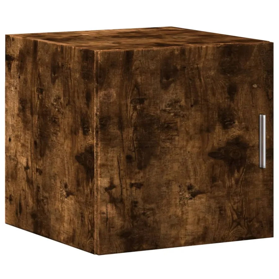 Armoire de rangement mince chêne fumé 40x42,5x225 cm - 5