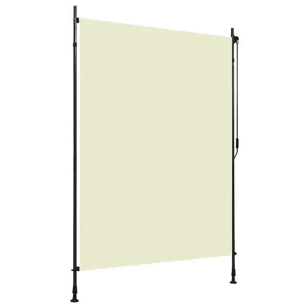 Outdoor roller blind 150 x 270 cm Cream