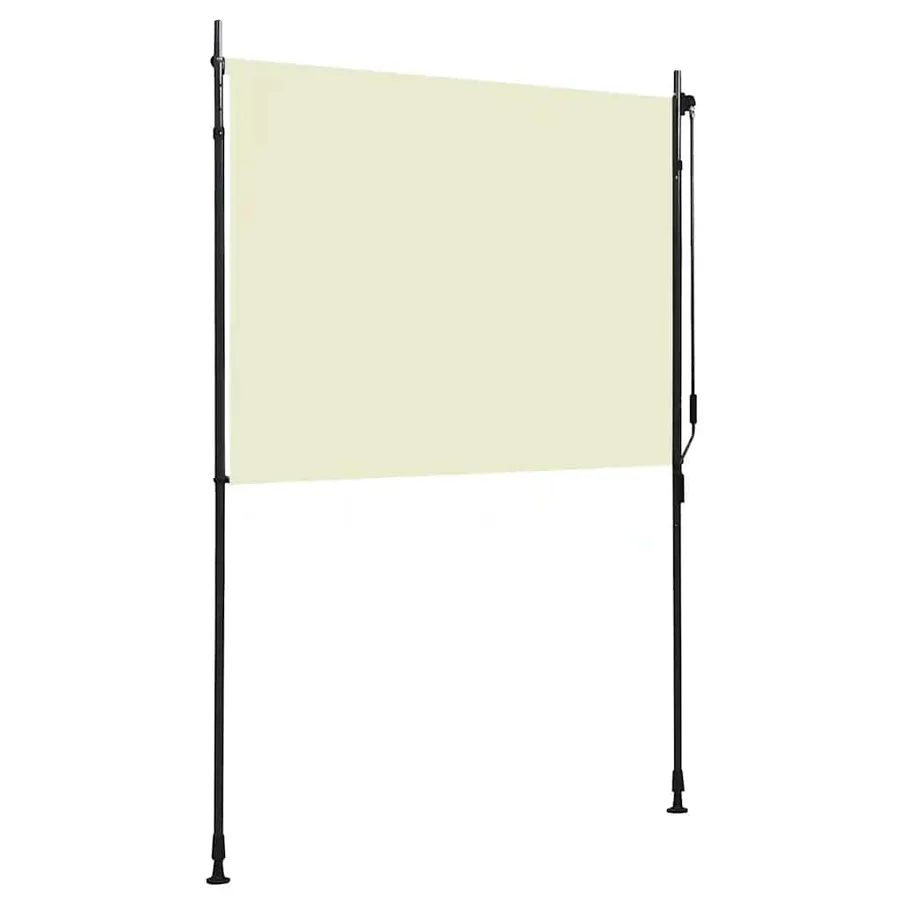 Outdoor roller blind 150 x 270 cm Cream - 4
