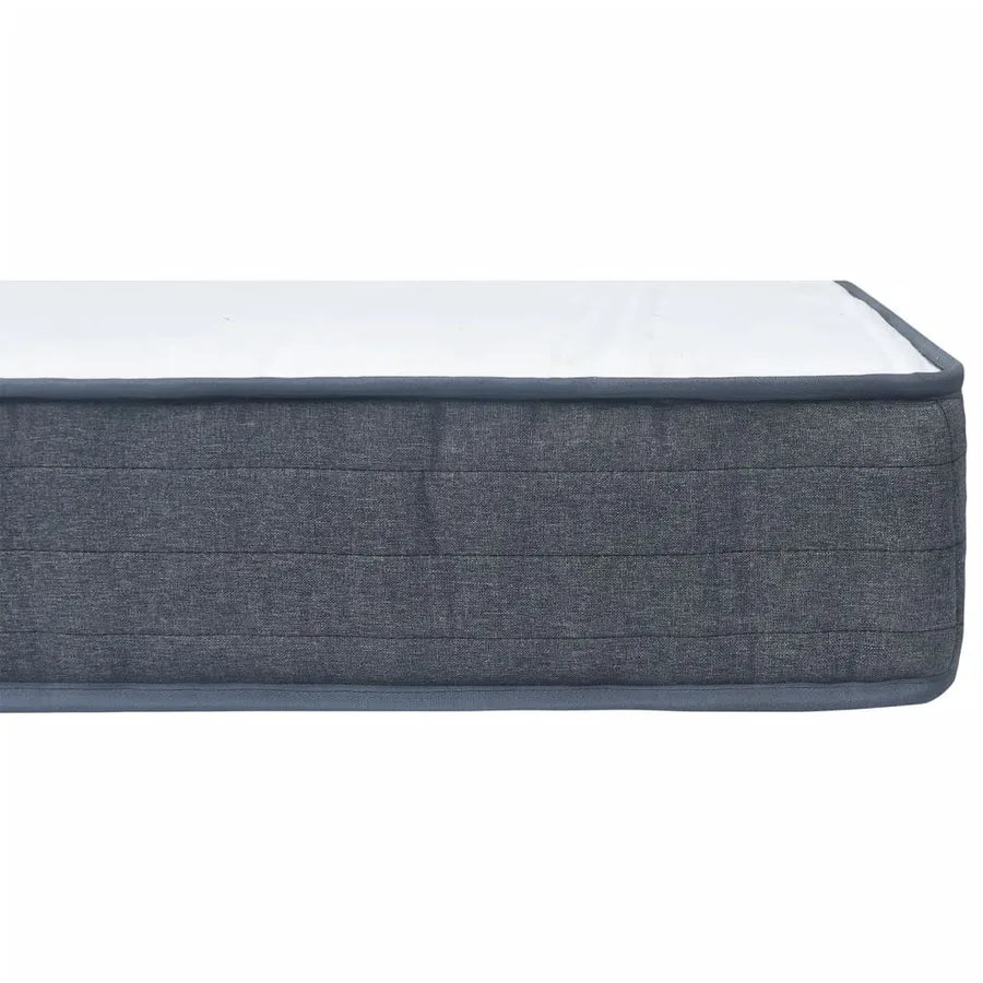 Matelas de sommier à lattes 190x90x20 cm mi-doux tissu - 7